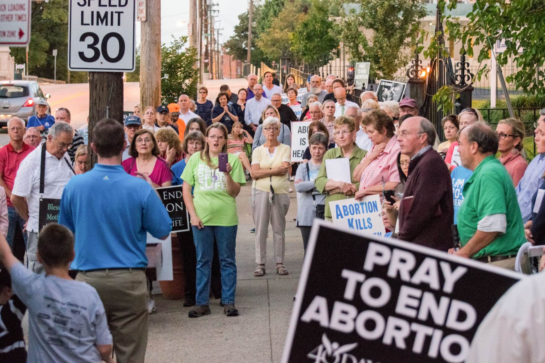 Pro-life rally